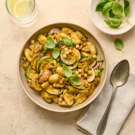 Lemon Zucchini Gnocchi