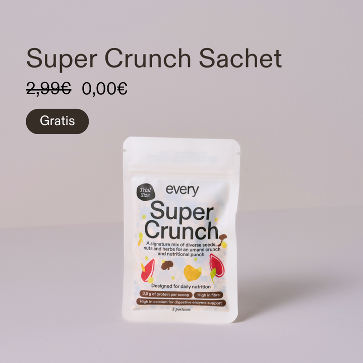 Gratis Super Crunch 45g (Sachet) NL