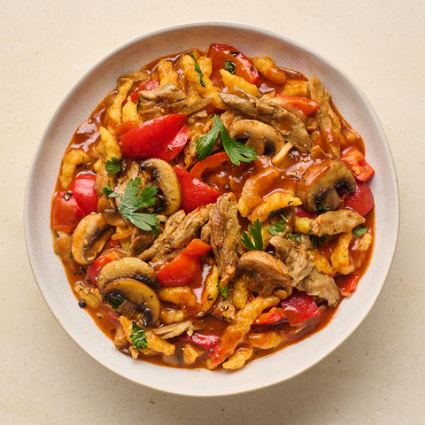 Spätzle Goulash