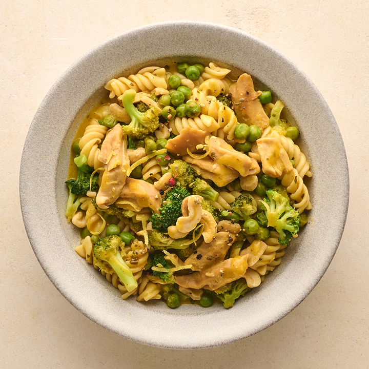 Lemon Cashew Pasta