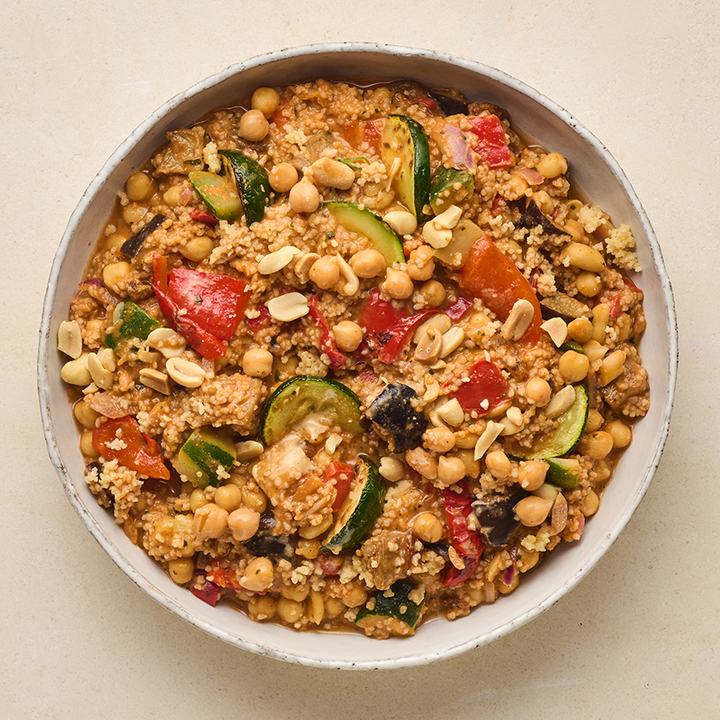 Spiced Peanut Couscous